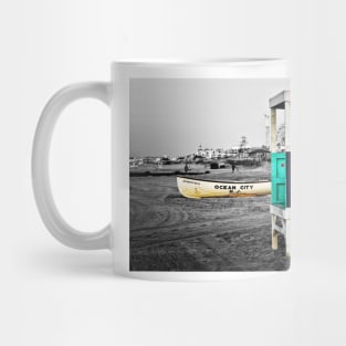 Ocean City NJ Lifeguard Stand Mug